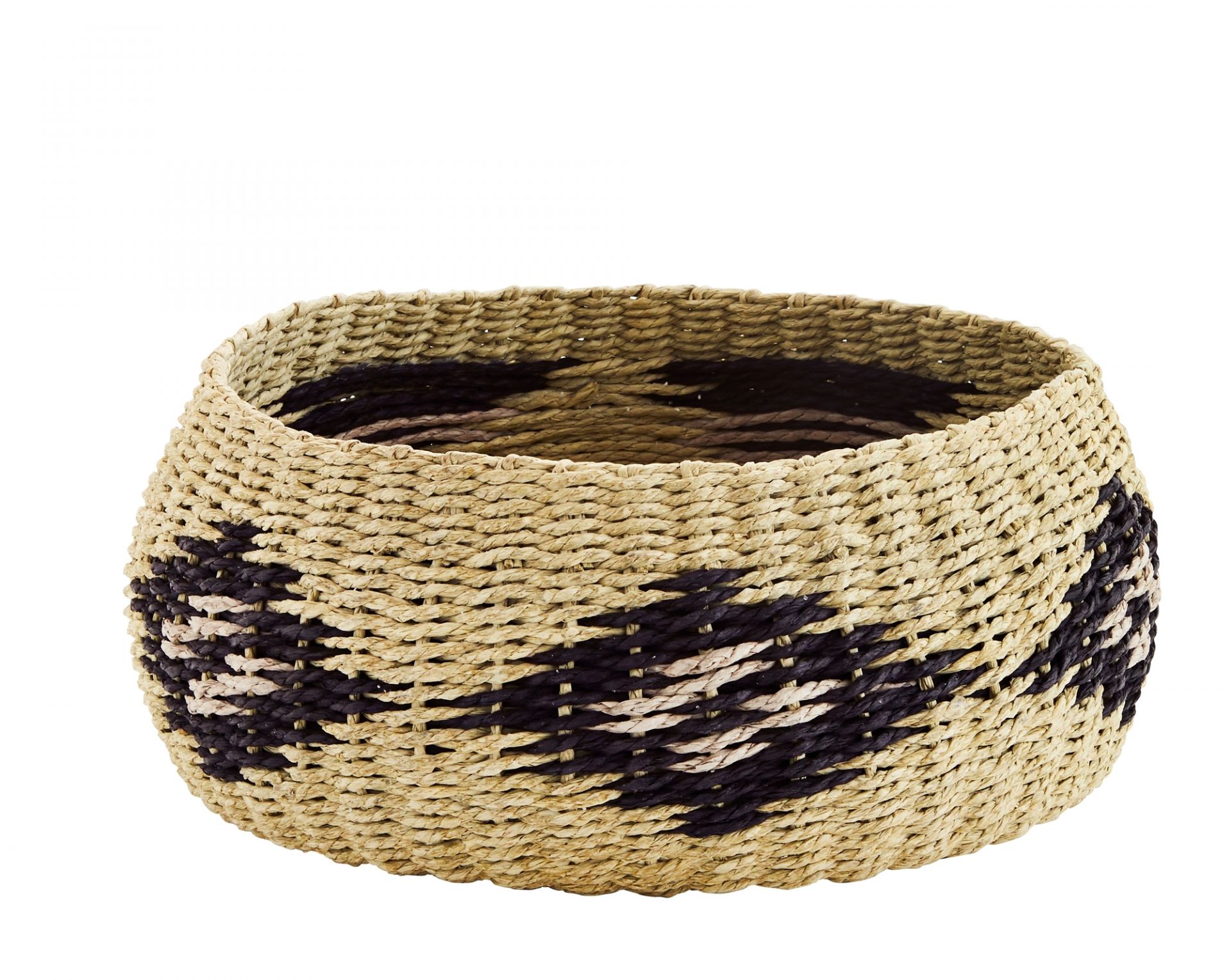 Round Paper Rope Basket Madam Stoltz SINGLE PIECES